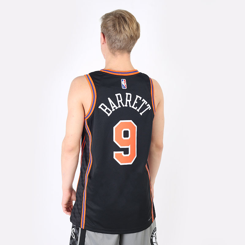 мужская черная майка Nike New York Knicks City Edition NBA Jersey DB4038-010 - цена, описание, фото 5